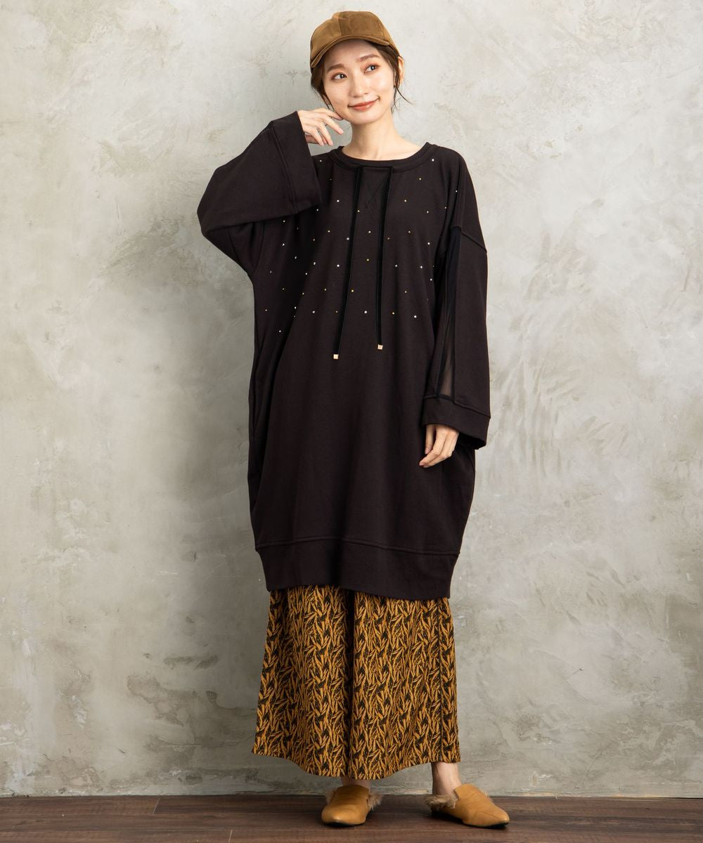 【web限定】【大きいサイズ】 21号(6L～) MAT FASHION スタッズ×ビジュープルオーバー - マインドウインド公式オンラインストア