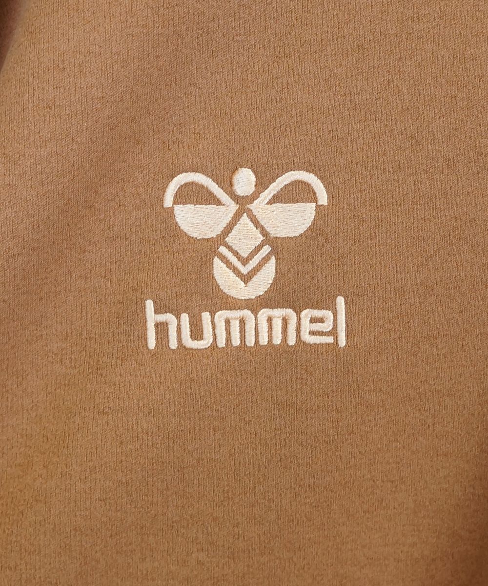 【オンラインストア限定】【大きいサイズ】15号(3L) hummel ダンボールスウェットプルオーバーフーディー